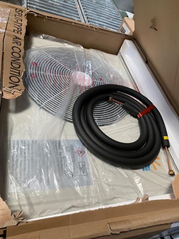 View 3 of *** PARTIAL SET - BOX 1 OF 2 ONLY *** OYLUS Mini Split AC/Heating System, 18000 BTU