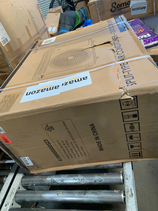 View 2 of *** PARTIAL SET - BOX 1 OF 2 ONLY *** OYLUS Mini Split AC/Heating System, 18000 BTU