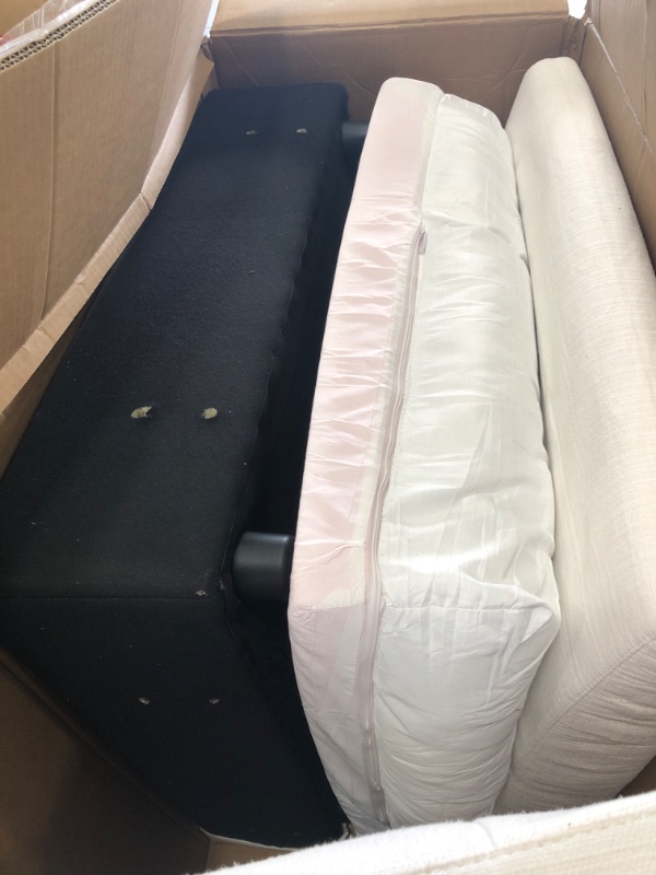 View 5 of *** PARTIAL SET *** Vorthio Cloud Couch Sectional 113.2" L-Shaped Sofa