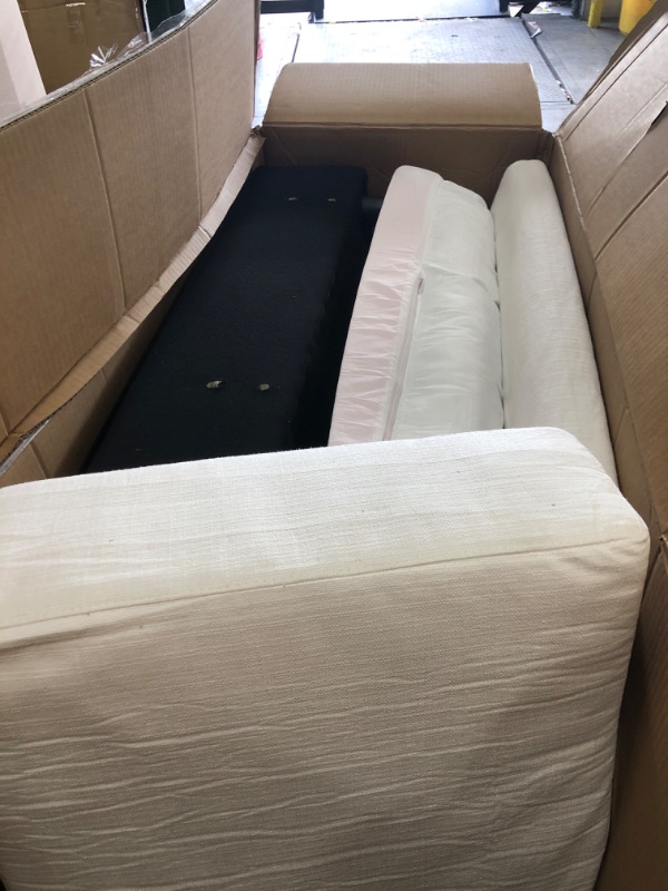 View 4 of *** PARTIAL SET *** Vorthio Cloud Couch Sectional 113.2" L-Shaped Sofa