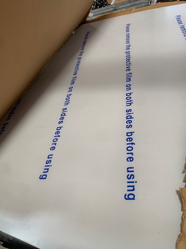 Photo 1 of [Upgraded Version] Crystal Clear 1/5" Thick 54" x 32" Heavy Duty Hard Chair Mat, Can be Used on Carpet or Hard Floor