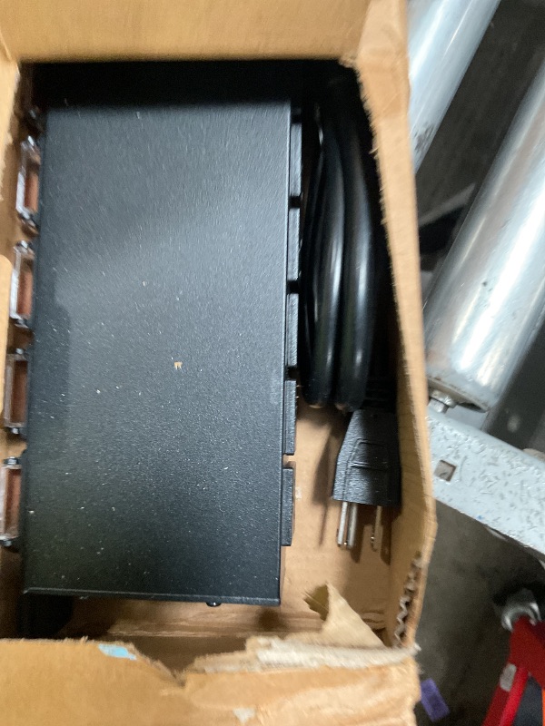 Photo 1 of 10 Outlet Rack Mount Power Strips with Individual Switch,1U Rack Mount PDU Power Strip for Network Server Racks - Surge Protection - 110V/15A - 6ft Power Cord