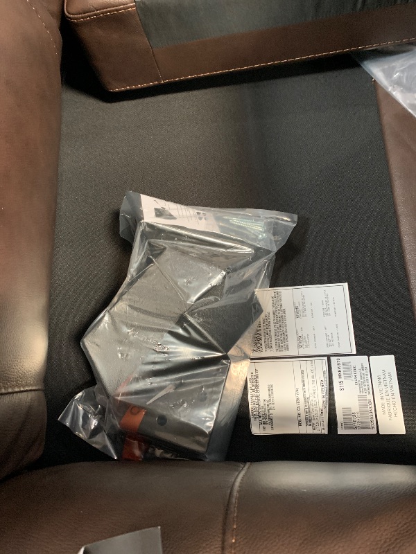 Photo 1 of **has some minor cosmetic damage, some small tears** Signature Design by Ashley Colleton 92-Inch Classic Sofa, Dark Brown Leather Match, No Assembly Required, Durable Reinforced Frame, Couch for Living Room