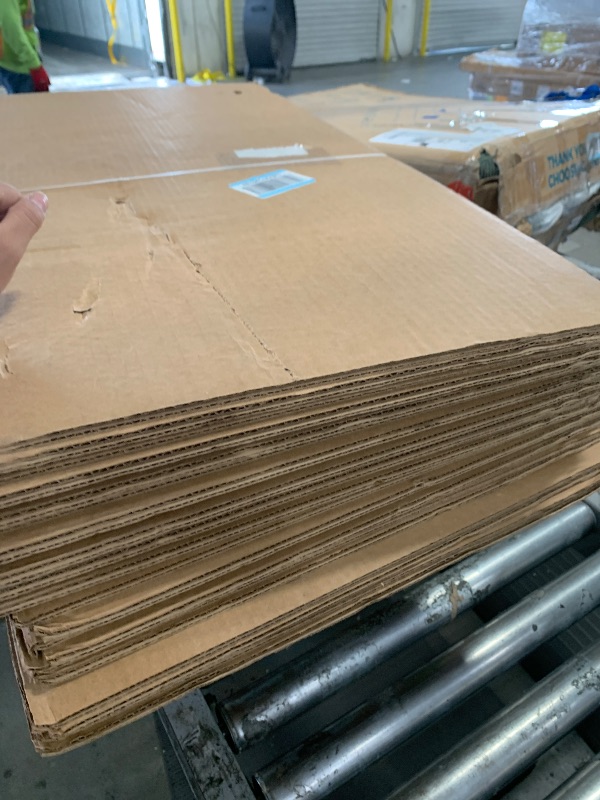 Photo 1 of Amazon Basics Cardboard Moving Boxes, Medium, 20-Pack