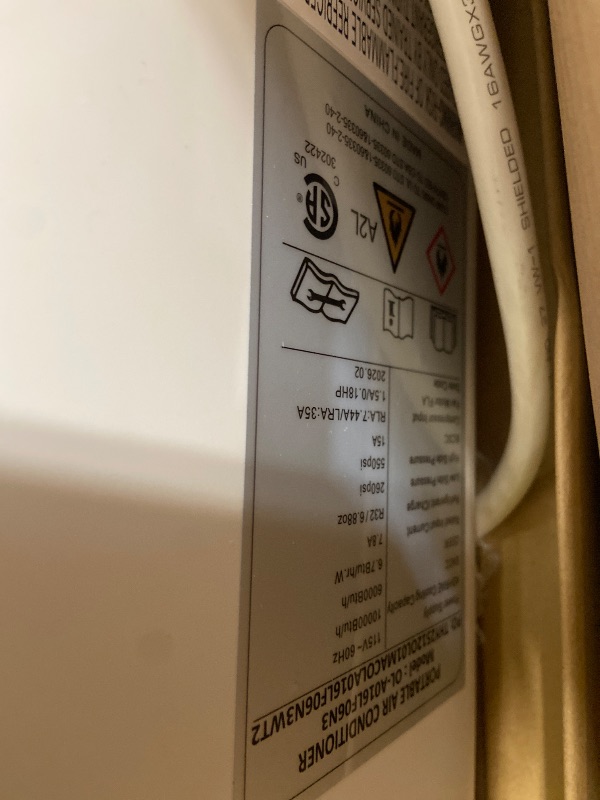 View 3 of **Parts Only** Uthfy 10,000 BTU Portable Air Conditioner