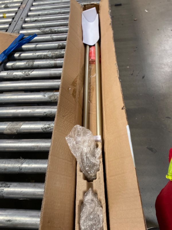 View 1 of 1inch single window curtain rod 72x144 