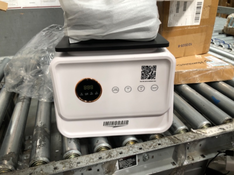 Photo 1 of **FOR PARTS, MISSING PARTS**Airoflux Automatic Ironing Machine, Portable Hands-Free Wrinkle Remover with Remote Control for Shirts & Pants, Gentle on All Fabrics, Ironing Machine Perfect for Apartments, Business Travel
