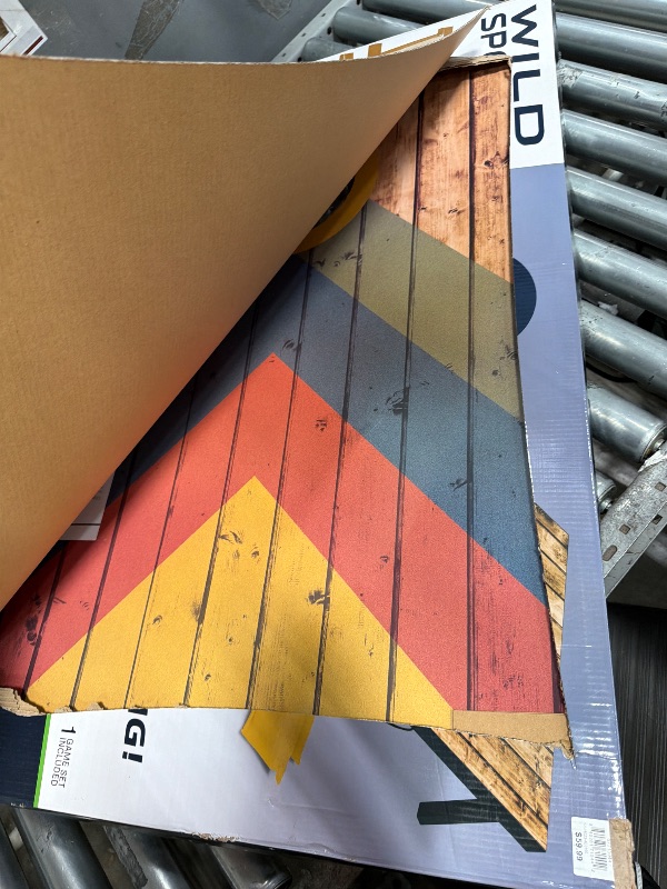 Photo 1 of ***MINOR DAMAGE***GoSports Rustic Design Cornhole Game Set