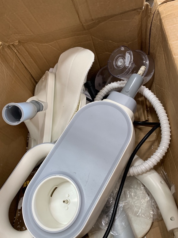 View 3 of 11?in?1 Dual?Mode Steam Mop, Rotated Head, 13.5 Fl Oz Tank Up to 20 Mins Steam Cleaner for Home, 20S Fast Heat, Long Cord, Multifunctional Floor Steamer for Hardwood, Tile, Carpet, Walls (Rice White)