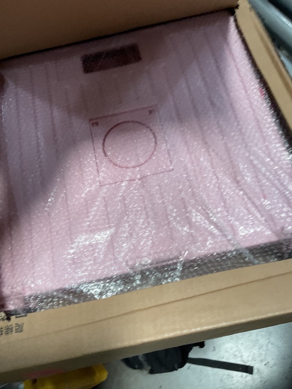 Photo 1 of **MISSING FRONT WHEELS** Gorocking Foldable Utility Cart - Pink, 8 Wheels