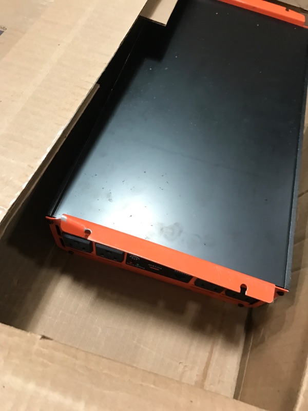 Photo 1 of **HAS SOME COSMETIC DAMAGE** Power Inverter 12V DC to 110V AC Converter for RV Truck Off-Grid Solar Car Inverter (3000W-007)