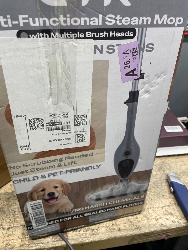 View 2 of ****PARTS ONLY***** CYK Steam Mops for Floor Cleaning, 12 in 1 Handheld Steam Cleaner for Home, Floor Steamer for Hardwood Floors and Tile(Grey-grey)
