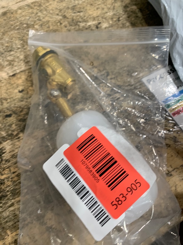 Photo 1 of 1/2 Inch Brass Water Float Valve-Pool Auto Fill Float Valve-Float Valve for Water Tank-Garden Hose Float Valve, Automatic Water Level Control for Pool, Pond, Fountain, Aquarium (1)