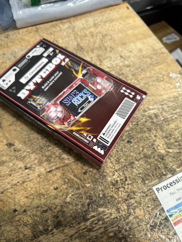 Photo 1 of **parts only*** CIRCUITMESS ByteBoi 2.0 DIY 8-Bit Game Console Kit | Build & Code Your Own Retro Games | Educational STEM Gift for Ages 11+