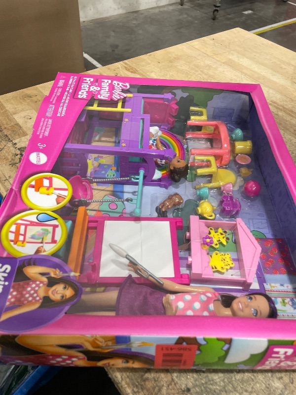 Photo 1 of **FACTORY SEALED** Barbie Skipper Babysitters, Inc. Ultimate Daycare Playset with 3 Dolls, Furniture & 15+ Accessories, Includes Bunk Beds & Color-Change Easel