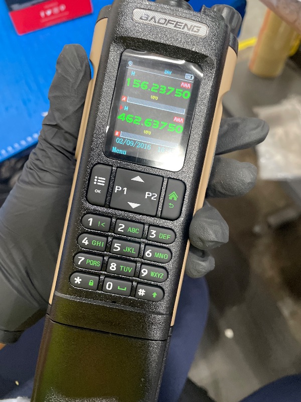 Photo 1 of **MISSING A BTETTERY** Baofeng Ham Radio DM32 DMR Radio Handheld Rechargeable Walkie Talkies Long Range DM32UV 5RM Two Way Radio NOAA Weather Radio with GPS, Copy Frequency 3800mAh Battery USB-C Charging with Radio Holster