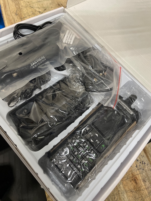 Photo 1 of **MISSING A BTETTERY** Baofeng Ham Radio DM32 DMR Radio Handheld Rechargeable Walkie Talkies Long Range DM32UV 5RM Two Way Radio NOAA Weather Radio with GPS, Copy Frequency 3800mAh Battery USB-C Charging with Radio Holster