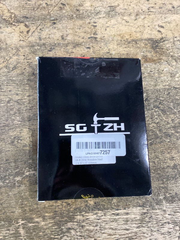 Photo 1 of 1/4-20 x 4 Socket Head Cap Screws Bolts, 20Pcs 304 Stainless Steel 18-8, Allen Socket Hex Drive, Partially Threaded, Bright Finish by SG TZH(with Hex Spanner)