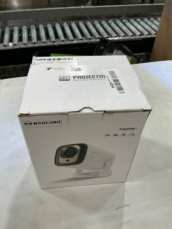 Photo 1 of ?Auto Focus&1080P?Magcubic Mini Smart Projector with 4K Support, Portable Projector with Wifi 6 and Bluetooth 5.4, 5W Speaker, Built in Apps, Voice Control, Outdoor Movie Projector