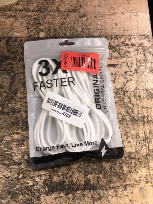 Photo 1 of [MFi Certified] iPhone 15 Fast Charging Cable, 3Pack 6ft 60W USB C to Type C C Fast Charging Cable Data Sync Cord for iPhone 15/15 Pro/15 Pro Max/15 Plus,iPad Pro, Air, Mini, PowerBank, Airpods