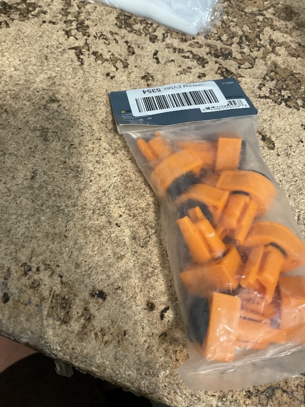 Photo 1 of ***MISSING PARTS***POWERTEC 72240 Bench Dog Clamps w/Bench Dogs for 3/4" Dog Holes | 2PCs Quick Clamp and Release Wood Clamps with 176lbs Clamping Force, 8PCs Durable Bench Dogs with Grommet Bench Brake Inserts