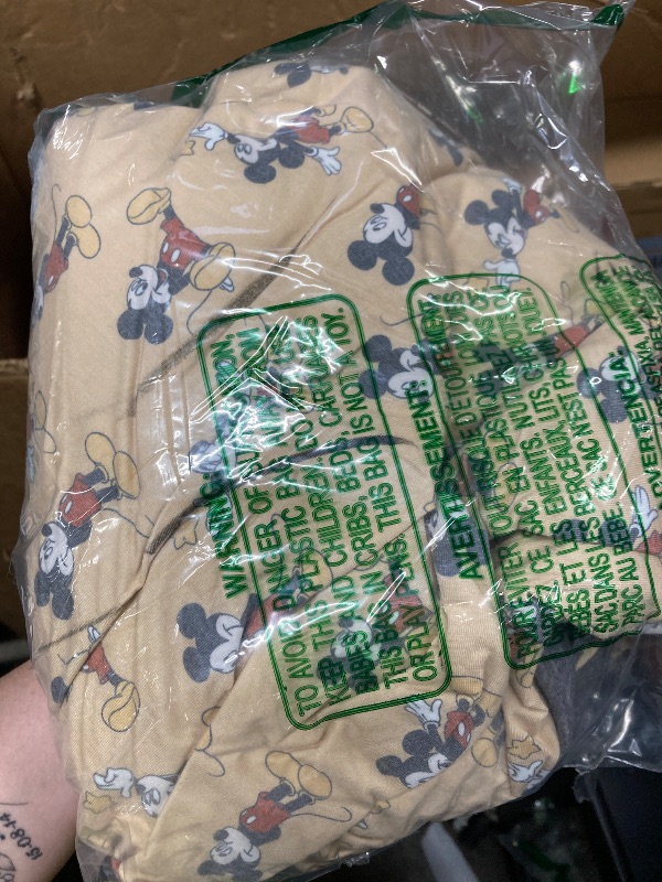 Photo 1 of **very used**Copper Pearl Jumbo 3-Layer Baby Blanket: Soft Baby Quilts for Boys and Girls | Breathable, Cozy, Toddler Blanket | Baby Quilt for Newborns | 46x46 Premium Polyester/Rayon | Mickey Mouse