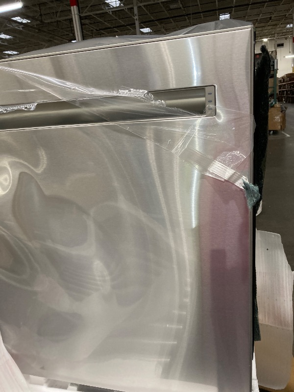 View 6 of ***It is used; it is unknown if any parts are missing. There is a small dent on one side, and it is not known if it works 100%.***Sharp SDW6726MS 24-inch Stainless Steel Dishwasher, 47 dB Library Quiet, Third Rack, Power Wash Sprayer, 12 Place Settings,