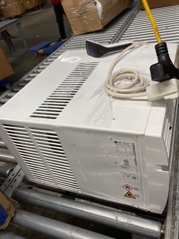 Photo 1 of **used**Frigidaire 5,000 BTU Window Air Conditioner with Remote Control, Cools Up to 150 Sq. Ft., Quiet Operation, Eco Mode, 3 Fan Speeds, Auto Restart, White