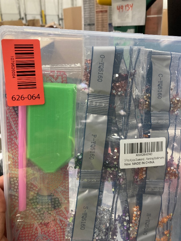 Photo 1 of ***PHOTO AND DESCRIPTION FOR REFERENCE ONLY*** Rhinestone bookmark, waterproof chemical fiber fabric, maple leaf print, vibrant colors – Durable handcrafted gift, stylish reading accessory, creative family activity.
