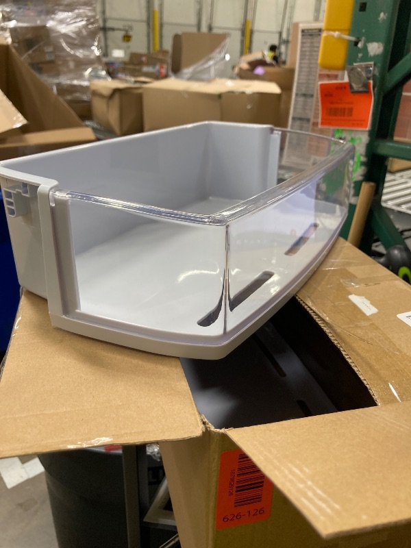 Photo 1 of ***PHOTO AND DESCRIPTION FOR REFERENCE ONLY*** Refrigerator door shelf replacement (right side); compatible with Kenmore and LG Elite refrigerators.