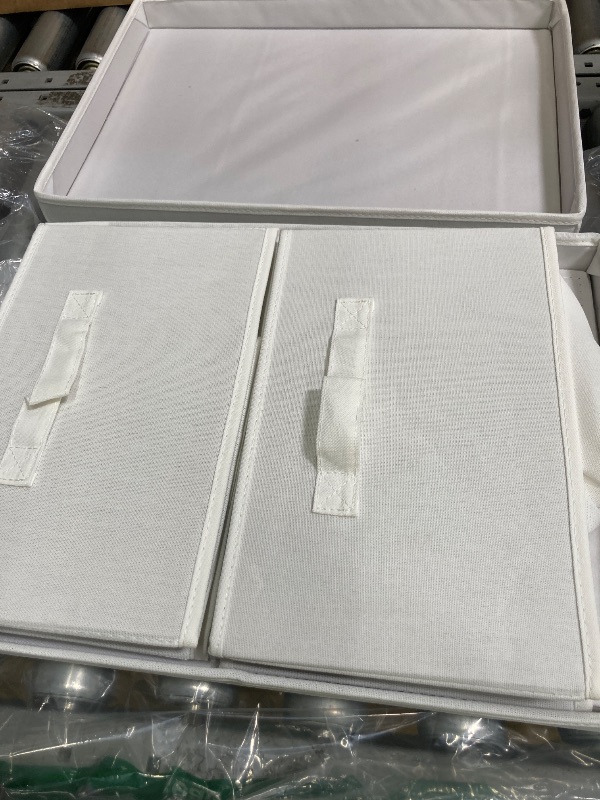 Photo 1 of ***PHOTO AND DESCRIPTION FOR REFERENCE ONLY*** US 2Pcs Bed Sheet Organizer Foldable Bed Sheet Set Storage Bins