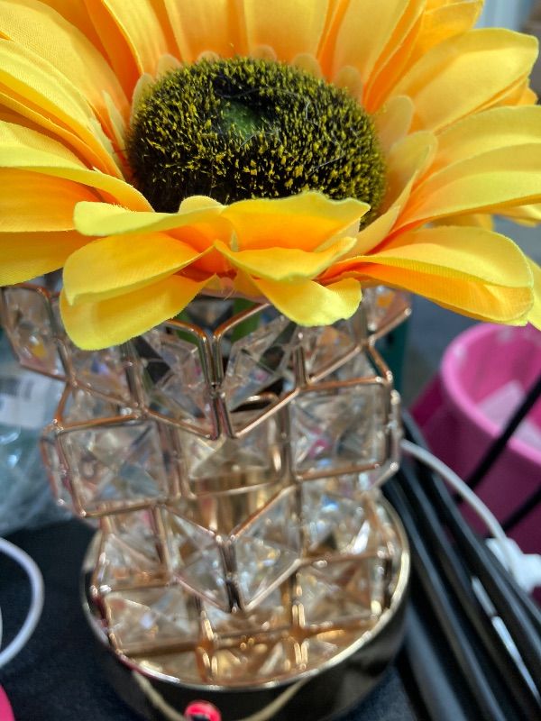 Photo 1 of **LIGHT DONT WORK****AMWGIMI Sunflowers Flower Lamp,Rechargeable Cordless Touch Table Lamp,3-Colour Infinitely Dimming Small Night Light,Festival Restaurant Bedroom Bar Coffee Shop Birthday Gifts for Women Mom