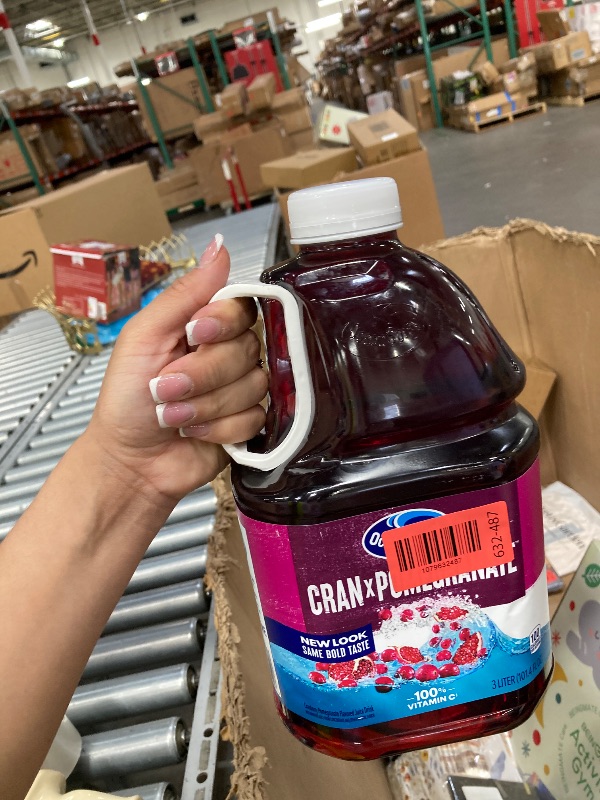 Photo 1 of (3 pack) Ocean Spray® Cran-Pomegranate™ Cranberry Pomegranate Juice Drink, 101.4 fl oz Bottle