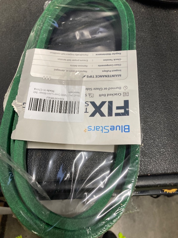Photo 1 of [Upgraded Grip120] BlueStars 174883 Mower Deck Drive Belt - Fits 42 Inch Deck Husqvarna YTH1542XP YTH1542 532174883 531300767 Craftsman Poulan Jonsered Lawn Mowers - Aramid Cord Belt 5/8" x 97.4"