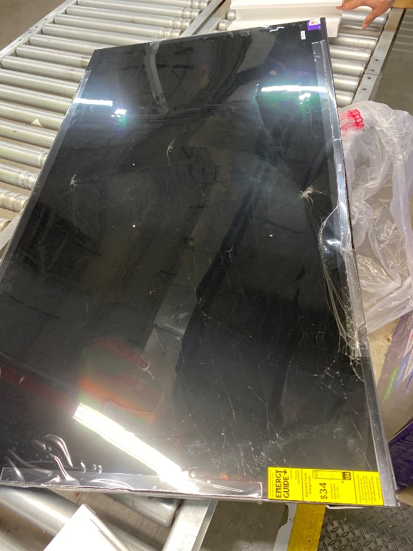 Photo 1 of **broken, for parts only
non-refundable, non-returnable****Roku Smart TV 2026 – 55-Inch Select Series, 4K QLED TV – Roku TV with Voice Remote – Flat Screen QLED Television with Wi-Fi for Streaming Live Local News, Sports, & Movies – Bluetooth Headphone Mo