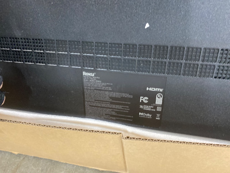 Photo 1 of *,broken ,for parts only
non-refundable, non-returnable****Roku Smart TV – 65-Inch Plus Series, Mini-LED TV – RokuTV with Enhanced Voice Remote – Flat Screen 4K QLED Television with Dolby Vision & Wi-Fi for Streaming Live Local News, Sports