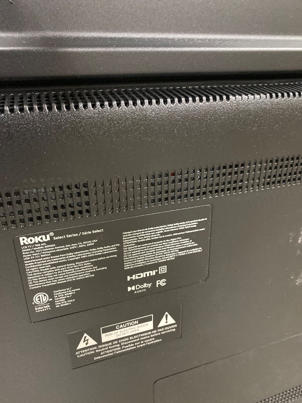 Photo 1 of **,broken ,for parts only
non-refundable, non-returnable***Roku Smart TV 2026 – 65-Inch Select Series, 4K QLED TV – Roku TV with Voice Remote – Flat Screen QLED Television with Wi-Fi for Streaming Live Local News, Sports, & Movies – Bluetooth Headphone Mo