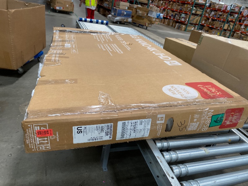Photo 1 of *****Broken. For Parts Only. No refund. NO Return*******LG 75-Inch Class Nano AI 4K NU85 Series Smart TV w/AI Sound Pro, HDR10, AI 4K Super Upscaling, Filmmaker Mode, Wow Orchestra, Compatible with Alexa (75NU850BPUA, 2026)