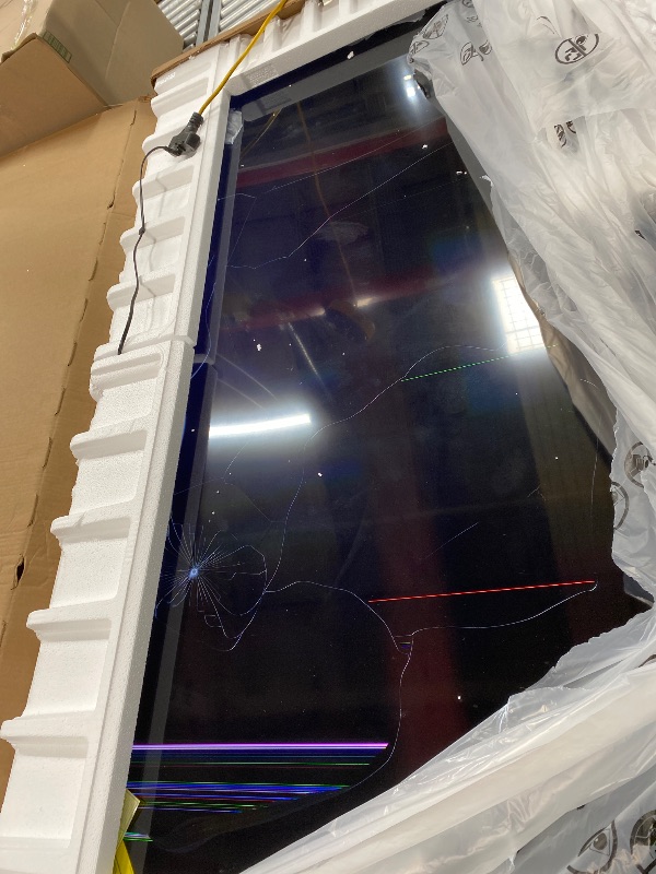 Photo 1 of *****Broken. For Parts Only. No refund. NO Return*******LG 75-Inch Class Nano AI 4K NU85 Series Smart TV w/AI Sound Pro, HDR10, AI 4K Super Upscaling, Filmmaker Mode, Wow Orchestra, Compatible with Alexa (75NU850BPUA, 2026)