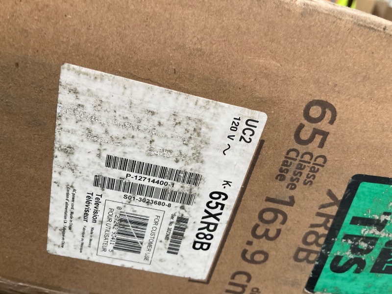 Photo 1 of ********no returns/ no refunds/ broken*******Sony 65” class BRAVIA XR8B OLED 4K HDR Smart Google TV K-65XR8B, 2025 Model