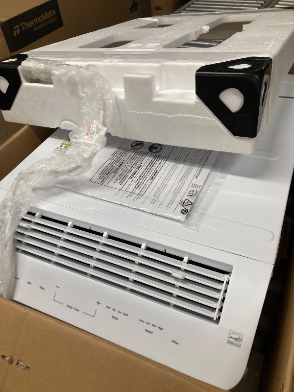 Photo 1 of **** PARTS ONLY **** GE Profile ClearView Inverter Window Air Conditioner Unit, 12,200 BTU, Energy Efficient Cooling up to 550 sq ft., Ultra Quiet, SMART Home Capable, Includes Remote, White