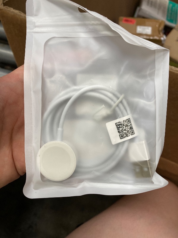Photo 1 of ???? ???????? for Apple Watch Charger Magnetic Fast Charging Cable [Portable] Magnetic Wireless Charging Compatible with iWatch Series Ultra/SE/11/10/9/8/7/6/5/4/-[3.3FT] White