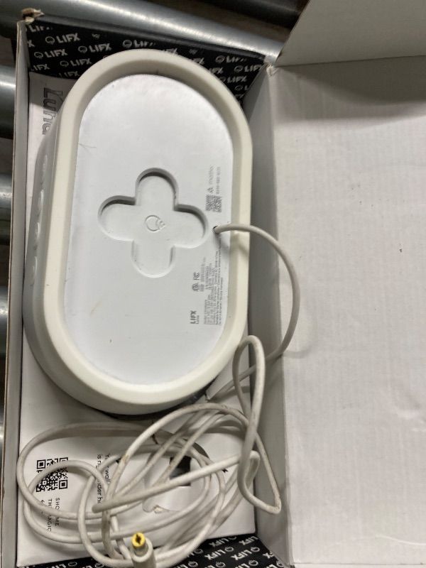 Photo 1 of **MISSING ADAPTER PLUG***LIFX Luna Smart Lamp, 1000 LM Wi-Fi & Matter 1.3 Compatible, Alexa & Apple HomeKit Compatible, Plug-In Bedside Table Lamp & Wall-Mount, Color Changing Wall Wash, Sunrise/Sunset Effect, No Hub Required