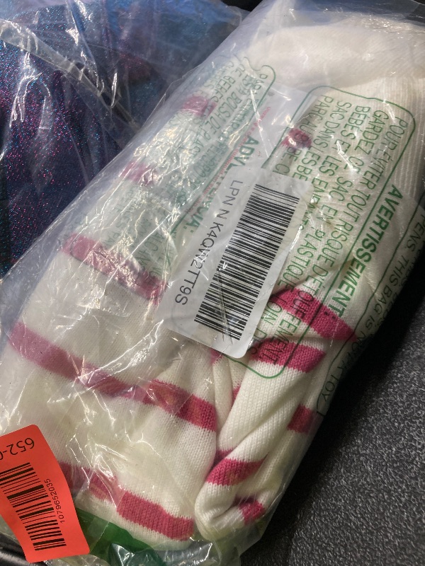 Photo 1 of *daisysboutique* Womens Supersoft Striped V Crew Neck Lightweight Sweater Knitted Pullover (Medium, PinkStripes)
