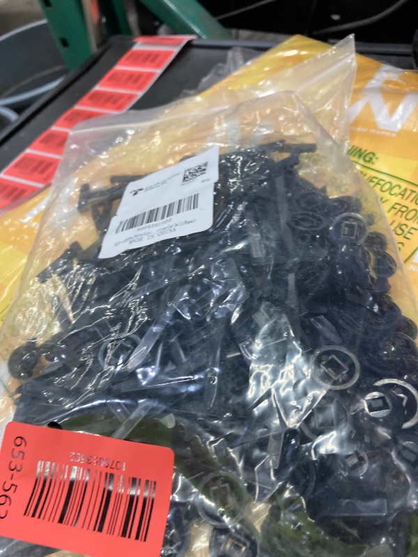 Photo 1 of 100 Pcs Nylon Universal Cable Tie Buckle for Car - Self-Locking and Easy Install Zipper Clips with Pin & Button Design - UV-Resistant Fixion Tools Zip Tie for Quick and Effortless Car Daily Repair