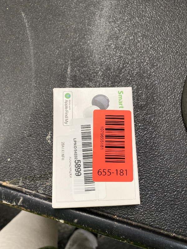 Photo 1 of ***MISSING ONE***2 Pack Tracker Tags [Apple MFi Certified] Pair with Apple Find My (iOS Only) Bluetooth Air Smart Tags Key Finder Item Locator Waterproof Finder Worldwide Tracking for Pets Wallet Backpack Dogs Luggage