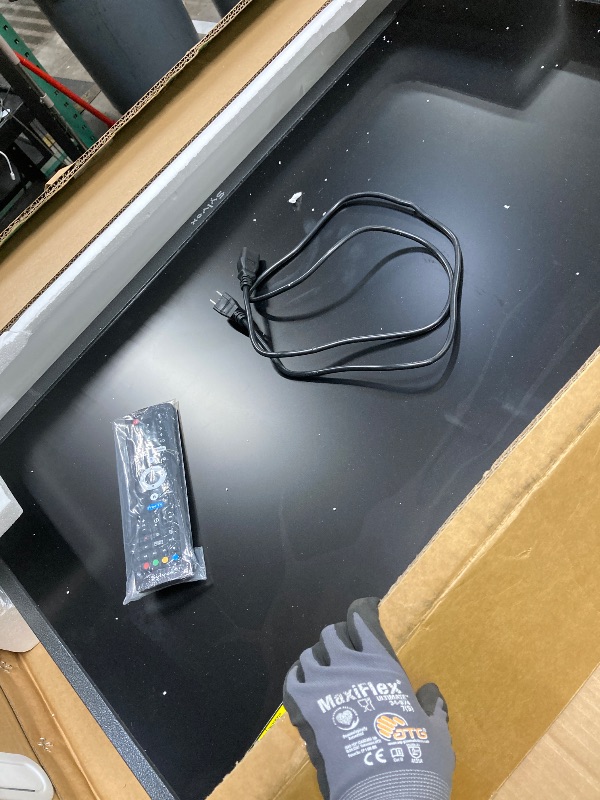 Photo 1 of *Screen Cracked/Parts only* *NO RETURNS/ NO REFUNDS* SYLVOX 43 Inch Outdoor Smart Television Weatherproof Google TV, 4K 700NIT High Brightness Temperature Resistant IP56 Waterproof TVs, Anti-Scratch, Suitable for Partial Sun (Patio Series)