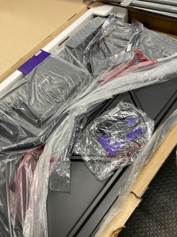Photo 1 of *PARTS ONLY* NO RETURNS/NO REFUNDS* Roku Smart TV 2026 – 55-Inch Select Series, 4K QLED TV – Roku TV with Voice Remote – Flat Screen QLED Television with Wi-Fi for Streaming Live Local News, Sports, & Movies – Bluetooth Headphone Mode