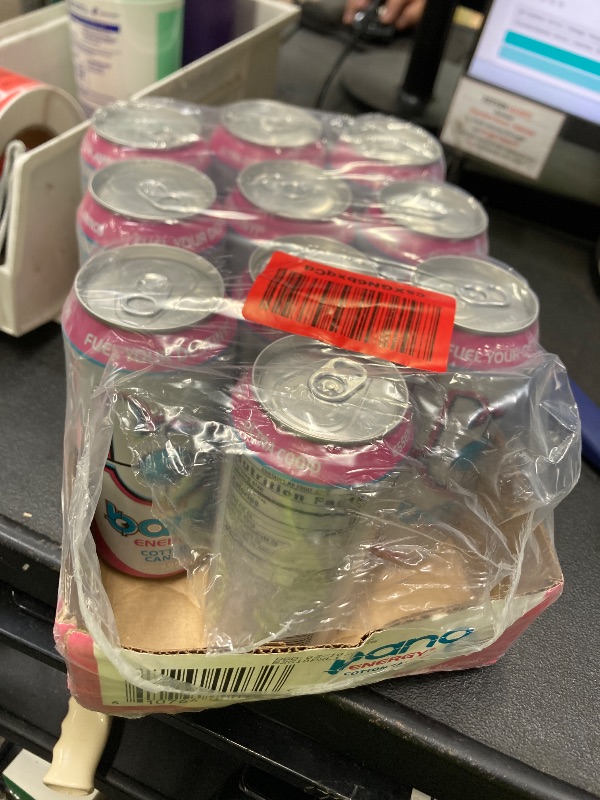 Photo 1 of *Missing 2 drinks* Bang Energy Cotton Candy, Sugar-Free Energy Drink, 16-Ounce
