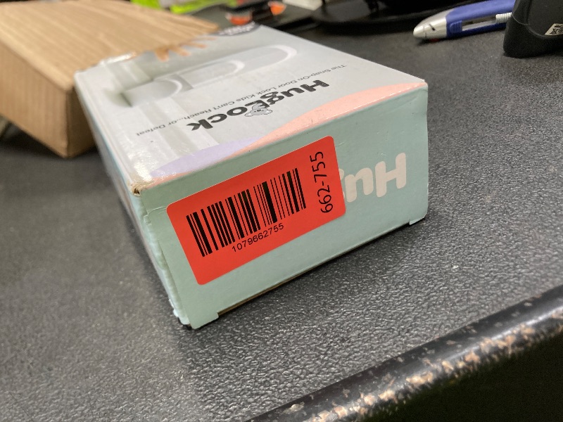 Photo 1 of *Box damaged* Huglock - The Snap-On Door Lock Kids Can't Reach or Defeat - No Tools or Adhesives Required - Works With Door Knob, Lever or Handle - Childproof Safety Locks are Toddler, Baby and Child Proof (1 Pack)